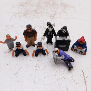 Lot of 8 Homies Mini Figures – DJ, Breakdancer, Urban Style by David Gonzales